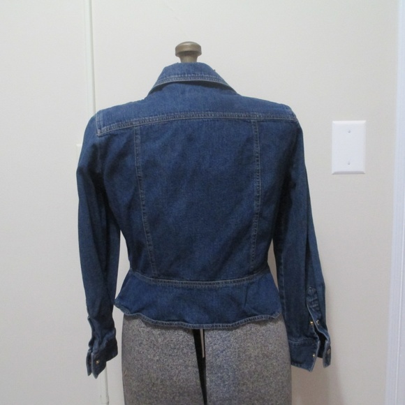Jones New York Petite Denim Jacket Jean PM - Picture 2 of 6